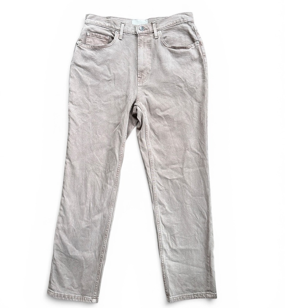 Everlane The Original Cheeky Jean Womens 29 Crop Clay Taupe Excellent High Rise